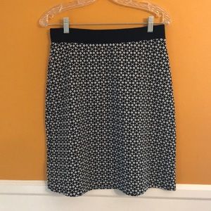 Stretchy Diamond Pattern Skirt